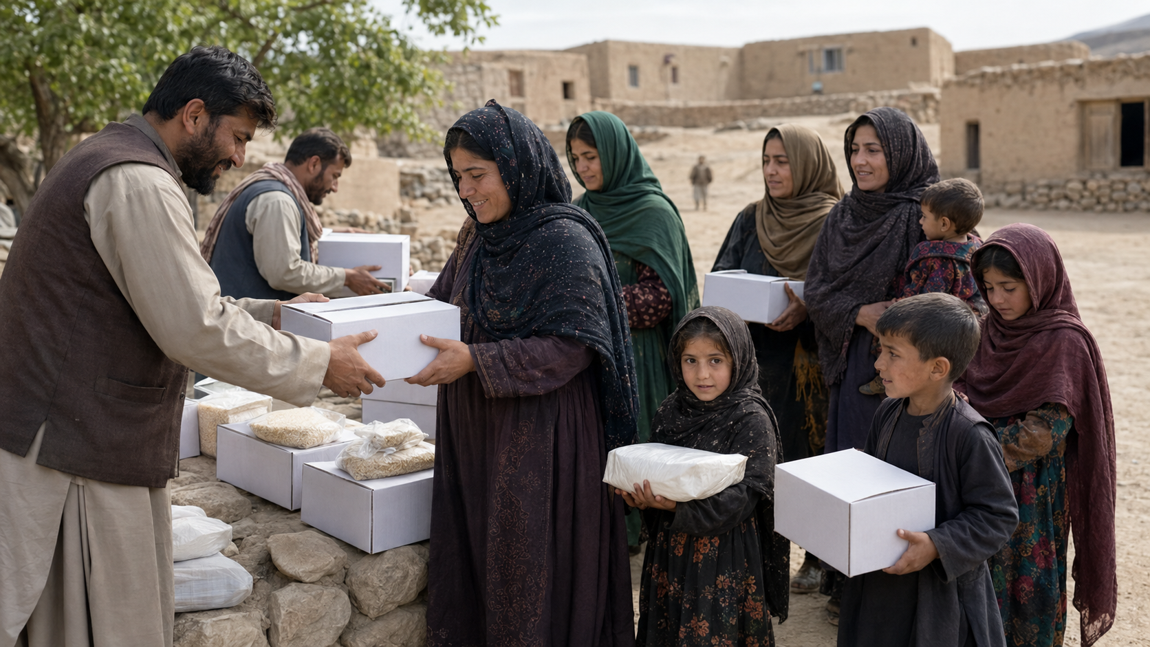 Ramadan food assistance and Qurbani distribution in Afghanistan